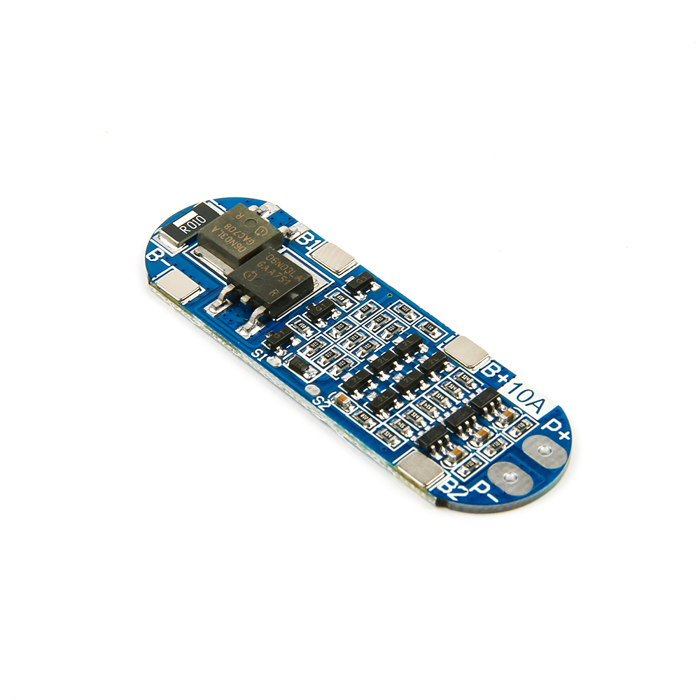 Плата защиты (BMS) для 3 аккумуляторов 18650 с защитой от перезаряда и переразряда, 11.1/12/12.6в 5A